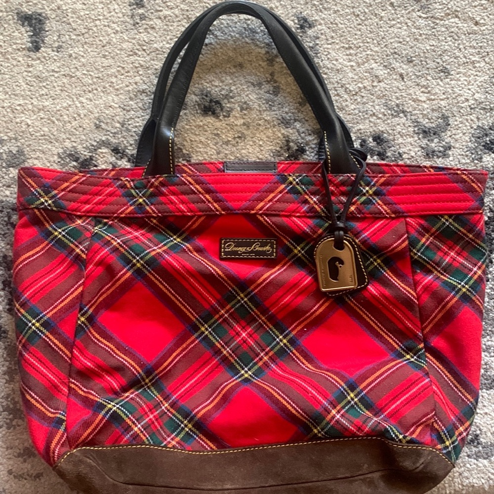 DOONEY & BOURKE PLAID PURSE